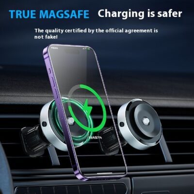 Intelligent Mobile Phone Holder Double-Sided Car Mount Magnetic Universal Adsorption Bracket Vacuum Adsorption Stable For Phone - Image 6