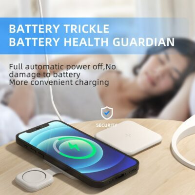 3 In 1 Magnetic Foldable Wireless Charger Charging Station Multi-device Folding Cell Phone Wireless Charger Gadgets - Image 4