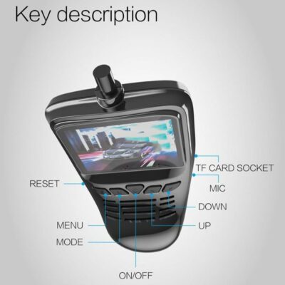 Small Eye Dash Cam Car DVR Recorder Camera With Wifi Full HD - Imagen 4