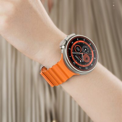 New K9 Smart Watch 1.39 Round Screen Encoder True Screw Clip Wireless Charging NFC Offline And Payment Function - Image 3