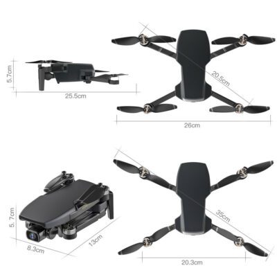 Folding Four-axis 4K High-definition Aerial Drone Remote Control - Imagen 5