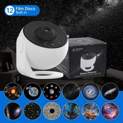 Night Light Galaxy Projector Starry Sky Projector 360 Rotate Planetarium Lamp For Kids Bedroom Valentines Day Gift Wedding Deco - Image 8