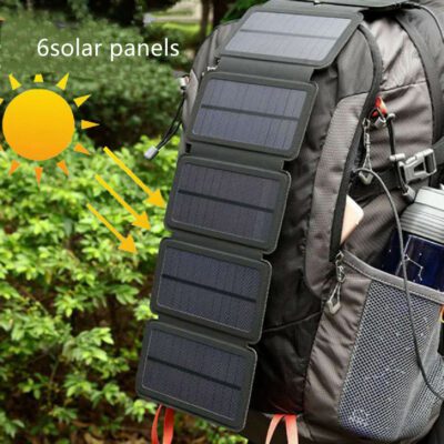 Outdoor Folding Solar Panel Charger Portable 5V 2.1A USB Output Devices Camp Hiking Backpack Travel Power Supply For Smartphones - Image 10