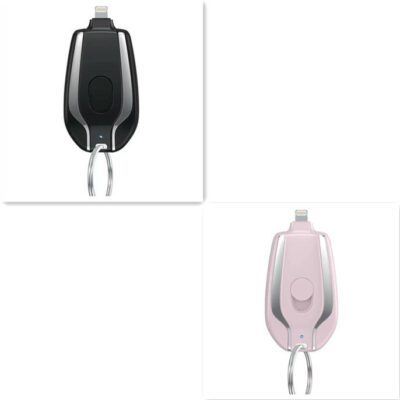 Keyring Charging Bank Wireless Portable 1500 Mah Emergency Power Supply Telescopic Small Mobile Power Supply - Image 10