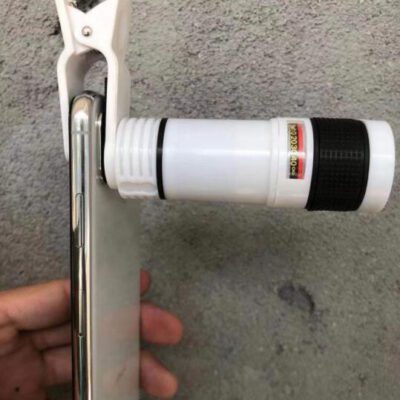 Zoom Mobile Phone Clip-On Retractable Telescope Camera Lens For  Galaxy S3 S4 S5 S6 S7 Edge Phone - Image 7